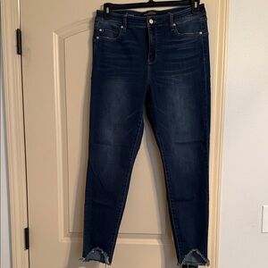 Liverpool Dark Wash Ankle Jeans
